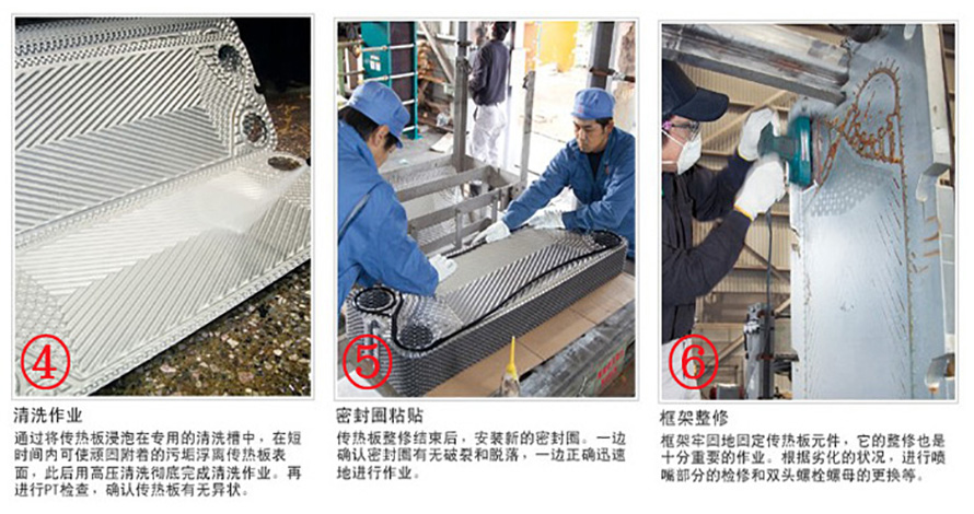 板式换热器清洗维护步骤2